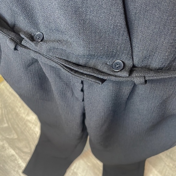 Retail $309 Maje Structured Sleeve Jumpsuit - Picture 6 of 10